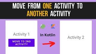 How to move from one activity to another activity in android on button click | android studio