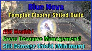 ESO Builds: Blue Nova - Templar / Blazing Shield Build / PVE / Clockwork City DLC