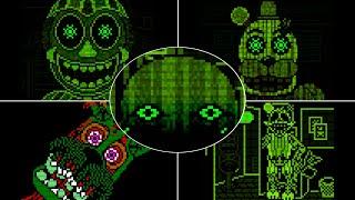 FNaF 3 Retro Edition ALL JUMPSCARES / EXTRAS