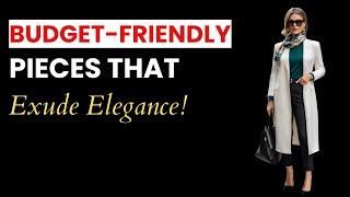 Affordable Quiet Luxury - 10 Affordable Pieces That Feel Luxe! #luxury  #elegantoutfits