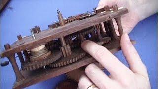 Wood Movement Restoration Repair. PART 2. Wooden Works Clock basics.