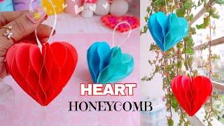 How to make garland | honeycomb garland | honeycomb ball ornaments | paper garland