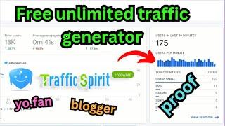 Free web traffic bot | unlimited traffic bot | #new #traffic bot 2023 #traffic-spirit