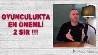 Oyunculuktaki  EN ÖNEMLİ 2 SIR!!! Stanislavski Oyunculuk Metodu ( Eğitmen-Cenk Tunalı)