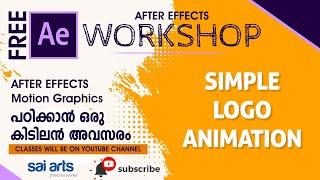 After Effects Tutorial in Malayalam- Simple Logo Animation-Part-15