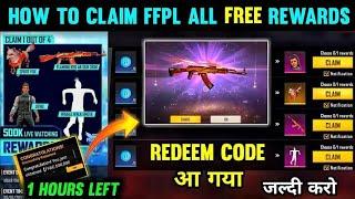 FFPL 30 JANUARY REDEEM CODE l TODAY REDEEM CODE FREE FIRE l PRO LEAGUE REDEEM CODE 30 JANUARY 2022