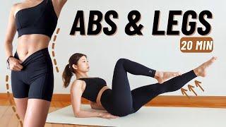 Train ABS & LEGS like Kpop Idols - 20 min Intense Burn, No Jumping, No Equipment