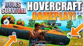 RULES OF SURVIVAL HOVERCRAFT GAMEPLAY! WHERE TO FIND A HOVERCRAFT IN RULES OF SURVIVAL! RoS Ep. 7!