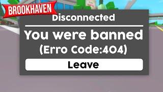 I Got Banned on Brookhaven!