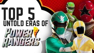 The Untold Eras of Power Rangers | Toku Top 5