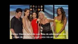 [Benson Brasil] Vídeo legendado do elenco de Pretty Little Liars no palco do TCA 2012