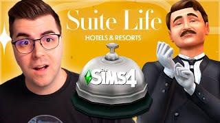 Los HOTELES en Los Sims 4 deben ser así ¡INCREÍBLE! ️ (Sims 4 mod review)