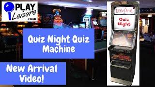 This Quiz Machine is PACKED! Quiz Nights Quiz Machine at Play Leisure...