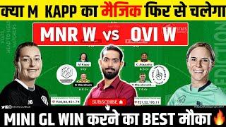 MNR W vs OVI W Dream11, MNR W vs OVI W Dream11 Prediction, MNR W vs OVI W Dream11 Team, The Hundred