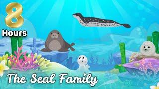 Bedtime Sleep Story for Kids | 8 HOURS THE SEAL FAMILY | Sleep Meditation for Children