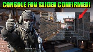 ️Modern Warfare 2 Console FOV Slider Confrimed!