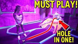 Elisha's Favorite Blacklight Mini Golf Course! - Epic One of a Kind Course!