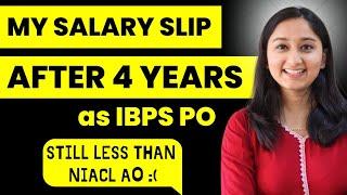 IBPS PO Salary Slip after 4 years | My Salary after 4 Years | Banker Couple