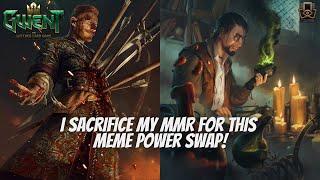 GWENT | Epic Fail Swapping Power Meme With Olgierd - Living Armor - Alchemist!