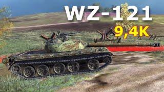 WZ-121 - 7 Kills • 9,4K DMG • WoT Blitz