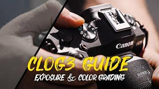 CANON CLOG3 Beginners Guide - Exposure & Color Grading on R8, R5 & R6 mark ii