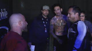 VERBAL ALTERCATION | Alexander Volkanovski and Max Holloway Backstage at UFC 276