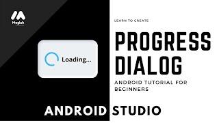 Progress Dialog in android studio | android for beginners | android tutorial | magizh | tamil | #11