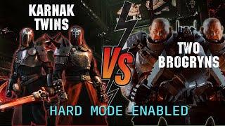 Hard Mode Karnak Twins VS Two Ogryns - True Duo - The Orthus Offensive - Darktide