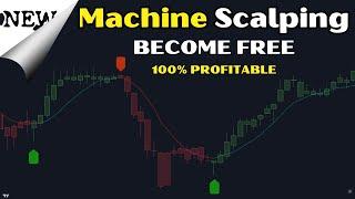 The Most Accurate Machine Scalping indicator in TradingView - 100% Profitable Scalping Strategy