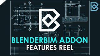BlenderBim Addon - Features Reel Showcase