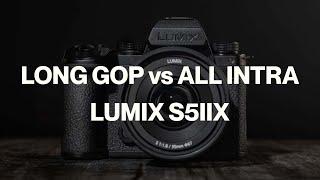 LONG GOP vs ALL INTRA (LUMIX S5IIX)