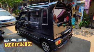 Proses Modifikasi Karimun Kotak Pasang Body kit dan Spoiler (Vlog)