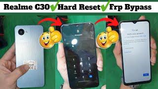 Realme C30 Hard Reset |Frp Bypass Without Pc Last Security 2022