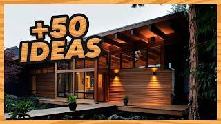 CASAS de MADERA modernas ► +50 DISEÑOS RÚSTICOS y CAMPESTRES 