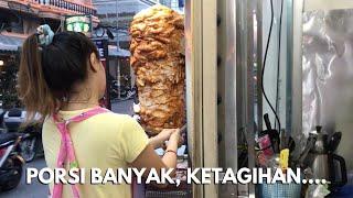 Kebab Ayam (Chicken Wrap) Street Food Thailand, Bikin Kenyang!!