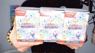 BOOSTERBUNDLES von Prismatische Entwicklungen sind da! #pokemoncards