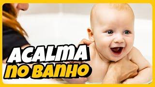 Relaxing music to calm newborn baby in the bath  RELAXES AND CALM BABY IN THE BATH