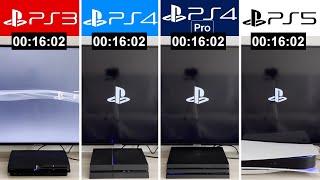 PS3 vs PS4 VS PS4 Pro vs PS5