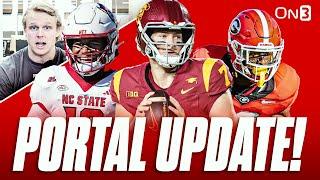 CFB Transfer Portal is BUZZING | LATEST With College Football's BIG Names & POTENTIAL Landing Spots