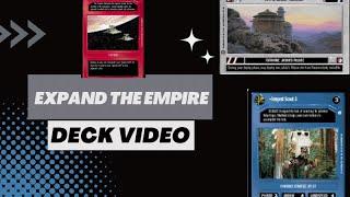 Star Wars CCG - Deck Video - Dark Side Expand the Empire Deck