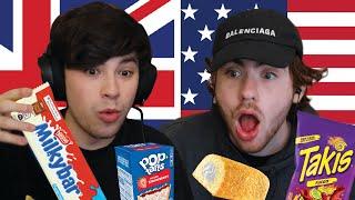 Sapnap and George MEET (US VS UK SNACKS)