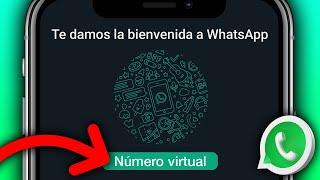 Cómo Tener Un Número Virtual Para WhatsApp Gratis (2024) | Crear Número Virtual Gratis Para WhatsApp