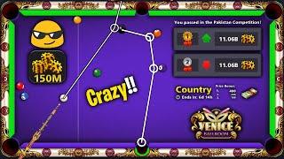 8 Ball Pool - 11b Coins Winnings Made Me a Country Topper || Venice 150M || GamingWithK