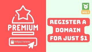 Register Premium Domain For Just $1 | Cheap Domain Name | Website Hosting Journey P2