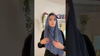 Full neck coverage HIJAB TUTORIAL | step by step #hijabstyle