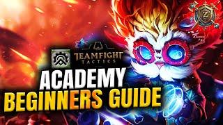 How to Top 4 W/ Academy! Beginners Guide! Teamfight Tactics Patch 13.3