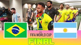 BRAZIL vs ARGENTINA - Final FIFA World Cup 2026 | Full Match All Goals | Football Match