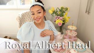 Unboxing my ROYAL ALBERT teaware collection