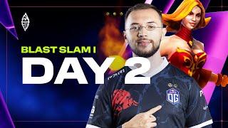 BLAST Slam I, Day 2: Heroic vs Spirit, Falcons vs OG - Elimination Stage - Dota 2 LIVE