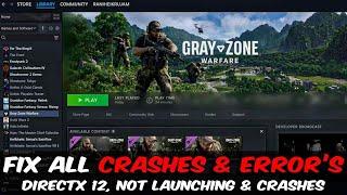 Fix COD Gray Zone Warfare Crash to desktop *EASY GUIDE*